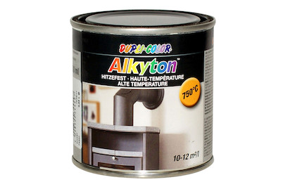 Image of Dupli Color Alkyton Hitzefest schwarz 750°C, 0.25 l