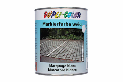 Image of Dupli Color Boden-Markierfarbe weiss 0.75 l