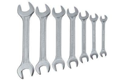 Image of Doppel-Gabelschlüsselsatz 7-teilig bei JUMBO