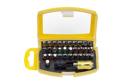 Image of Bit-Box, S2 Stahl, 32-teilig bei JUMBO