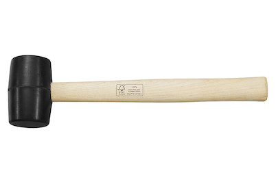 Image of Gummihammer schwarz 54x90mm bei JUMBO