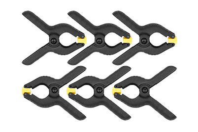 Image of Federzwingenset Kunststoff 6 Stück bei JUMBO