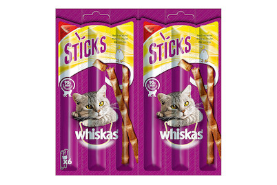 Image of Whiskas Sticks Huhn 6x6g