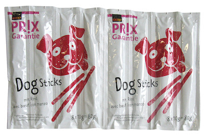 Image of Prix Garantie Dog Sticks Rind 8x10g bei JUMBO