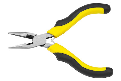 Image of Elektro-Spitzzange gerade 125mm bei JUMBO