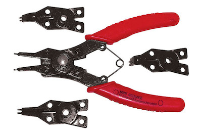 Image of Sicherungsringzangen-Satz 4-teilig bei JUMBO
