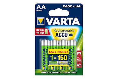 Image of Varta Power Akku R2U, AA, 4 Stk. bei JUMBO