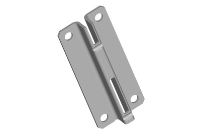 Image of Kurzschiene 1Reihig Weissalu 2Schli. 2St bei JUMBO