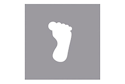 Image of Motivstanzer: Fuss, 1,6cm ø, (5/8 ), SB-Blister 1Stück bei JUMBO
