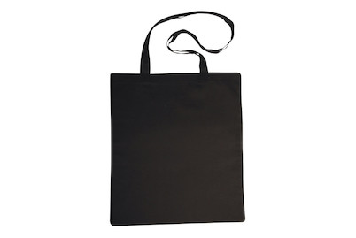 Image of Baumwoll-Tasche m. langen Henkeln, 38x42cm, Henkel ca. 80cm, Beutel 1Stück bei JUMBO