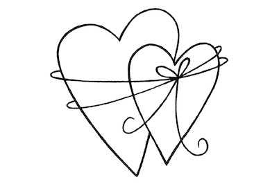 Image of H.- Stempel In Liebe verbunden, 5x5cm bei JUMBO