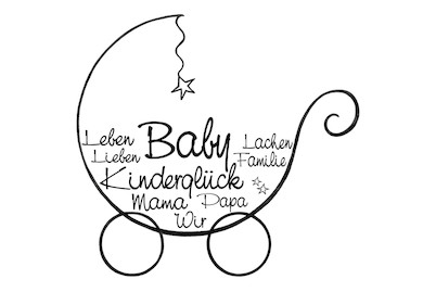 Image of H.- Stempel Kinderglück , 6x7cm bei JUMBO