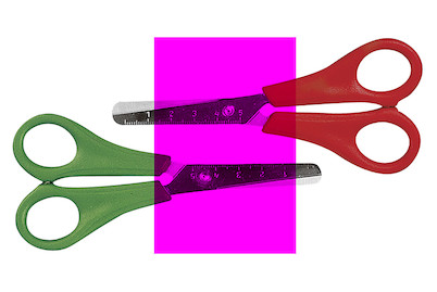 Image of Kinder-Bastelschere, 13,5 cm, SB-Karte 1 Stück bei JUMBO