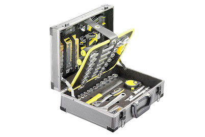 Image of Alu-Werkzeugkoffer 92-teilig bei JUMBO