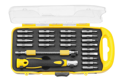 Image of Feinmechaniker Bit-Box 23-teilig bei JUMBO