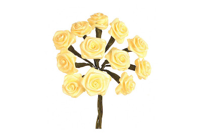 Image of Diorröschen 12 Blüten gelb SB-Ausführung bei JUMBO