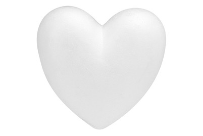 Image of Styroporherz flach 15x2 cm bei JUMBO