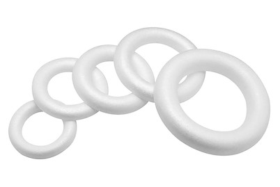 Image of Styroporhalbring 7.5 cm 3 St bei JUMBO