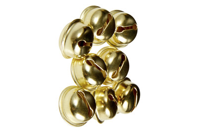 Image of Rollenglöckchen 18 mm 8St goldfarben bei JUMBO