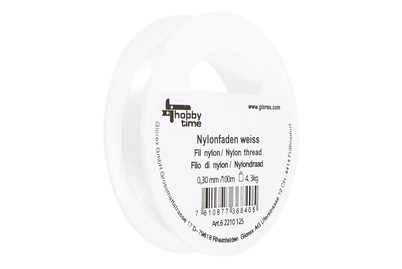 Image of Nylonfaden weiss 0.30 mm 100 m bei JUMBO