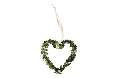 Image of Buchs-Herz m. Aufhänger, 7,5x8cm, SB-Btl 4Stück bei JUMBO