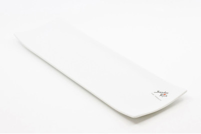 Image of Flat - rechteckige Porzellan Platte 31cm bei JUMBO