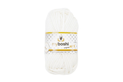 Image of myboshi Nr. 3 - Weiss 391, 50g bei JUMBO