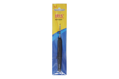 Image of Iris Aluminium Häkelnadel mit Softgriff, bei JUMBO