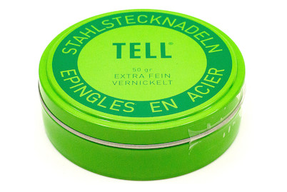 Image of Tell Stecknadeln 30x0.6mm, 50g