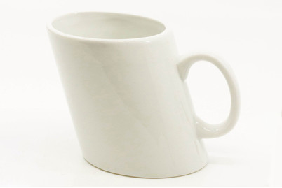 Image of Tasse Pisa 2 schräg, weiss 0.25 l bei JUMBO
