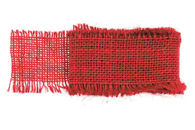 Image of Juteband rot 40 mm 1m bei JUMBO