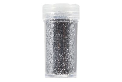 Image of Deko-Effekt-Flitter silber 14 ml bei JUMBO