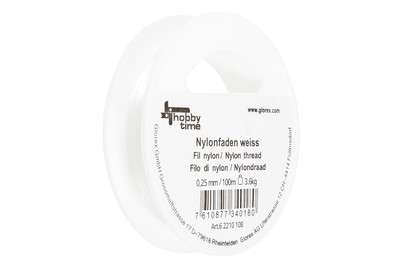 Image of Nylonfaden weiss 0.25 mm 100 m bei JUMBO