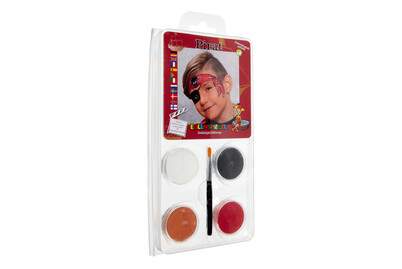 Image of Profi Aqua Make-up Pirat 4 Farben, Pinsel, Anleitung bei JUMBO