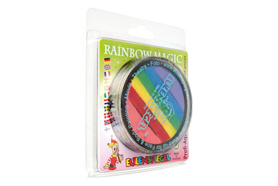 Image of Profi Aqua Make-up Rainbow 6 Farben in einer Dose bei JUMBO