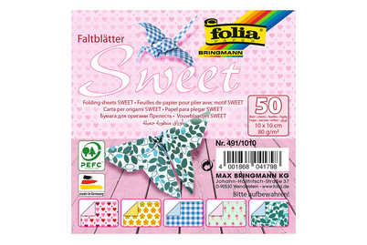 Image of Faltblätter 80g/m², Sweet