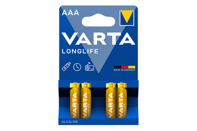 Image of Varta Longlife AAA 4er Bli bei JUMBO
