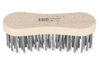 Image of Technocraft Stahl Drahtbürste gewellt 5-reihig bei JUMBO
