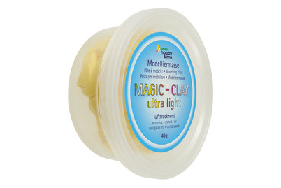 Image of Magic-Clay ultra-light 40 g lufttrocknend gelb bei JUMBO