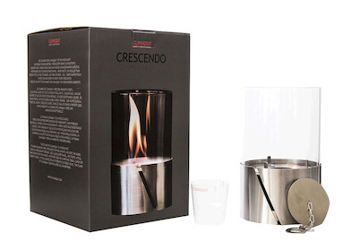 Image of Climaqua® Dekofeuer Crescendo S Steel bei JUMBO