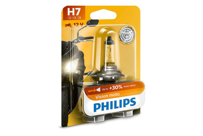 Image of Philips Vision Moto Halogenlampe H7