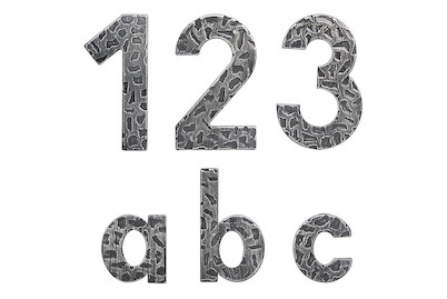 Image of Hausnummer 3 Schmiedeisen bei JUMBO