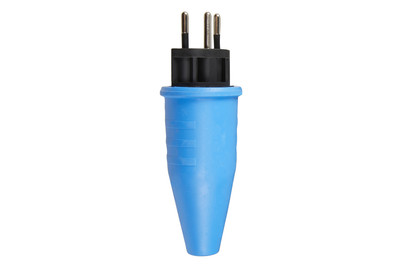 Image of TPE-Stecker T12 hellblau Ip44 bei JUMBO