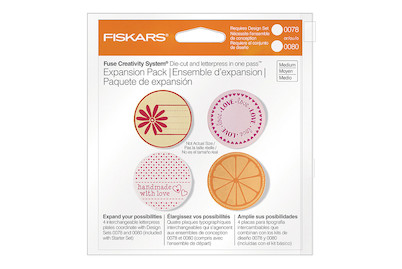 Image of Medium Design Plate Expansion Pack, Circle, SB-Blister 4Stück bei JUMBO