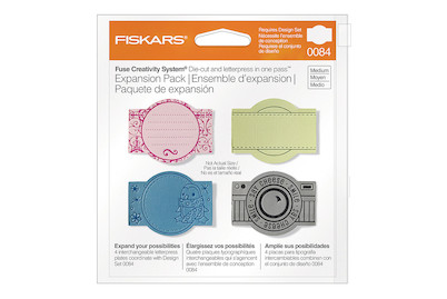 Image of Medium Design Plate Expansion Pack, Marquis, SB-Blister 4Stück bei JUMBO