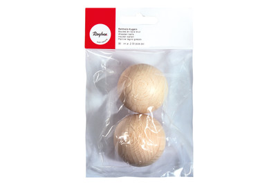 Image of Rohholz-Kugeln 50 mm ø bei JUMBO