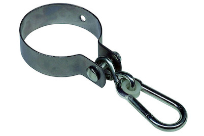 Image of Manschettenhaken 10cm zur Befestigung von Schaukeln an Kinder Spielgeräten oder Bäumen, metall bei JUMBO
