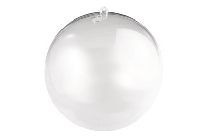 Image of Plastik-Kugel 2-teilig 18 cm bei JUMBO