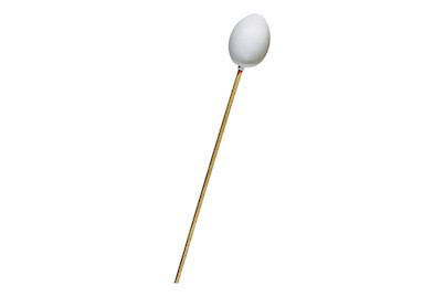 Image of Plastik-Ei, 10cm ø, Hals m. 12 mm Loch bei JUMBO