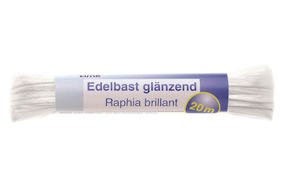 Image of Edelbast 20 m weiss glänzend Viscose 10 g